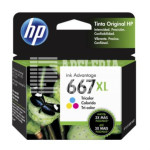 HP-3YM80A TINTA PARA IMPRESORA HP 667XL TRICOLOR