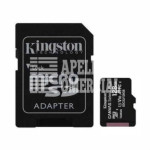 MEMORIA SD 128 GB CLASE 10 C/ADAPTADOR KINGSTON