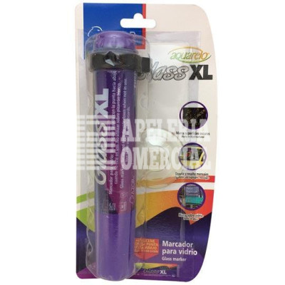 MARCADOR P/VIDRIO AQUARELO GLASS XL COLOR MORADO
