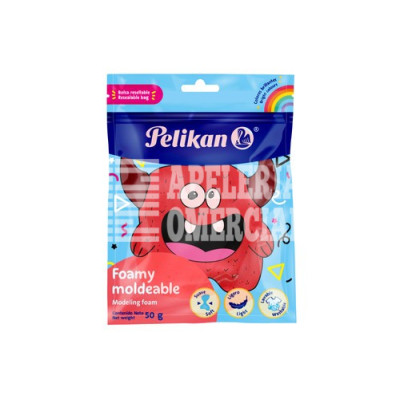 MERCERIA FOMY MOLDEABLE 50 G. COLOR ROJO